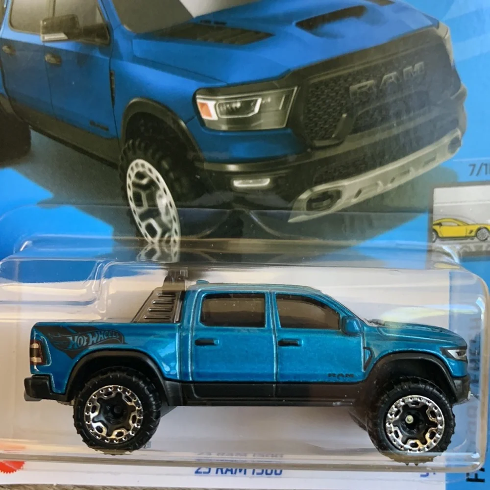 2023 Ram 1500 Hot Wheels Blue Truck Factory Fresh 23 Pickup New Mainline  2024